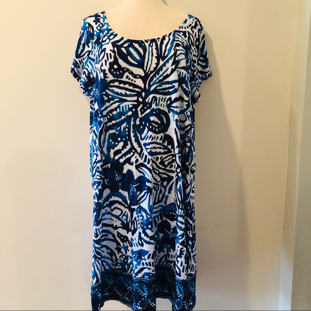 NWT Lucky Brand T Shirt Tunic Dress Size M